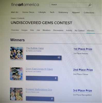 Undiscovered Gems Contest Winners